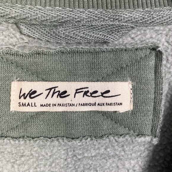 Free People X We the Free Robby Bomber Jacket in Sage Women's Small - Picture 4 of 7